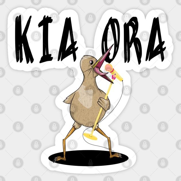 Kiwi Kia Ora Sticker by mailboxdisco